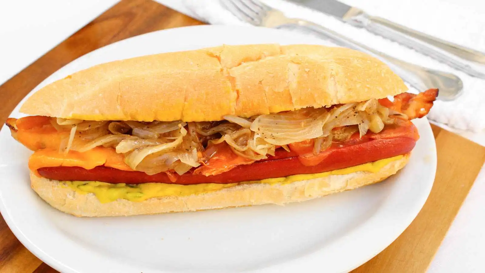 Smash-style cheeseburger at White Star Diner in Winnipeg, MB